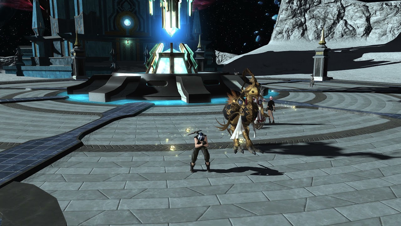 FFXIV Dragonball Theme Power Up & Megaflare Emotes