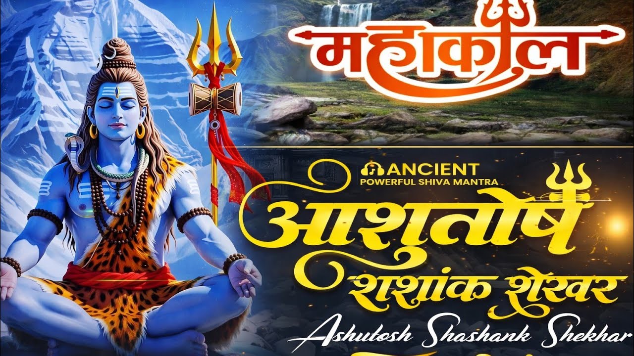 ASHUTOSH SHASHANK SHEKHAR | आशुतोष शशांक शेखर | आँख बंद कर महसूस करें | भगवान शिव का अचूक जप नाम 