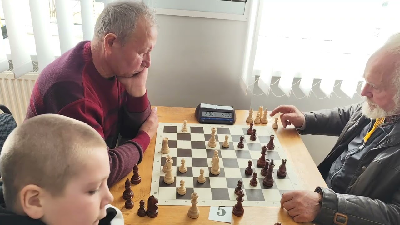 Не поміг зайвий офіцер | Шевченківський турнір - 2026 | Раунд 3 | Дошка 5