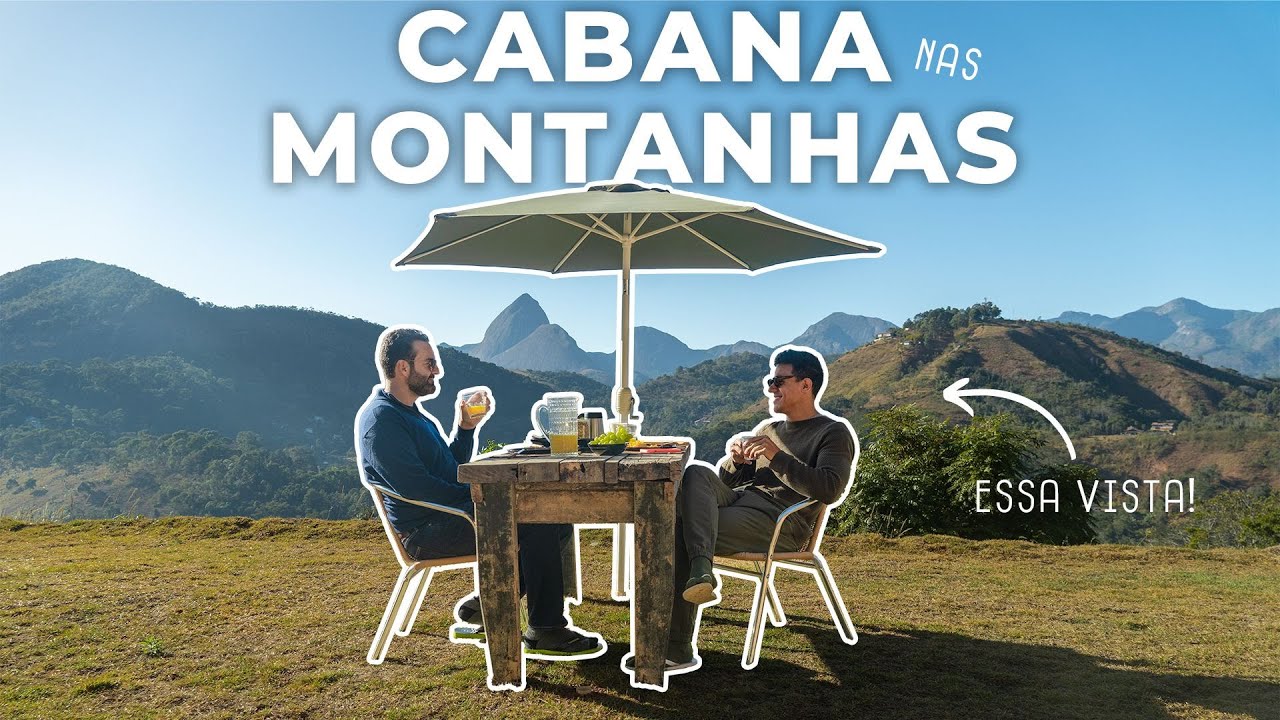 ⛰ Uma CABANA incrível em ITAIPAVA (RJ) - Fim de semana na Serra