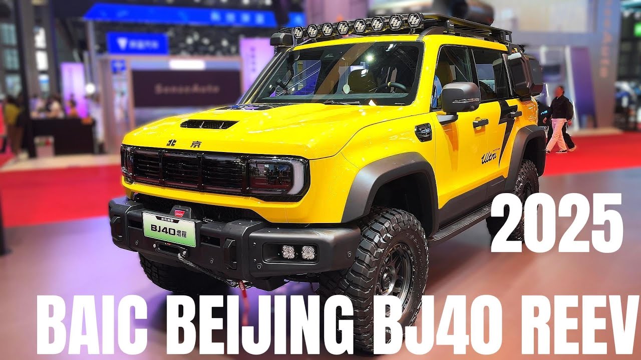 2025 BAIC BEIJING BJ40 REEV Walkaround | 25000＄| Range: 1200km &mdash;Shanghai Auto Show 2025 | 4K