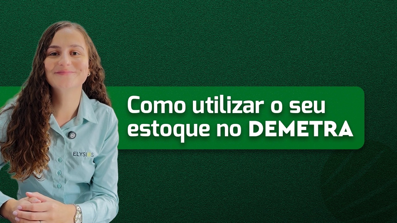 Como utilizar o seu estoque no DEMETRA