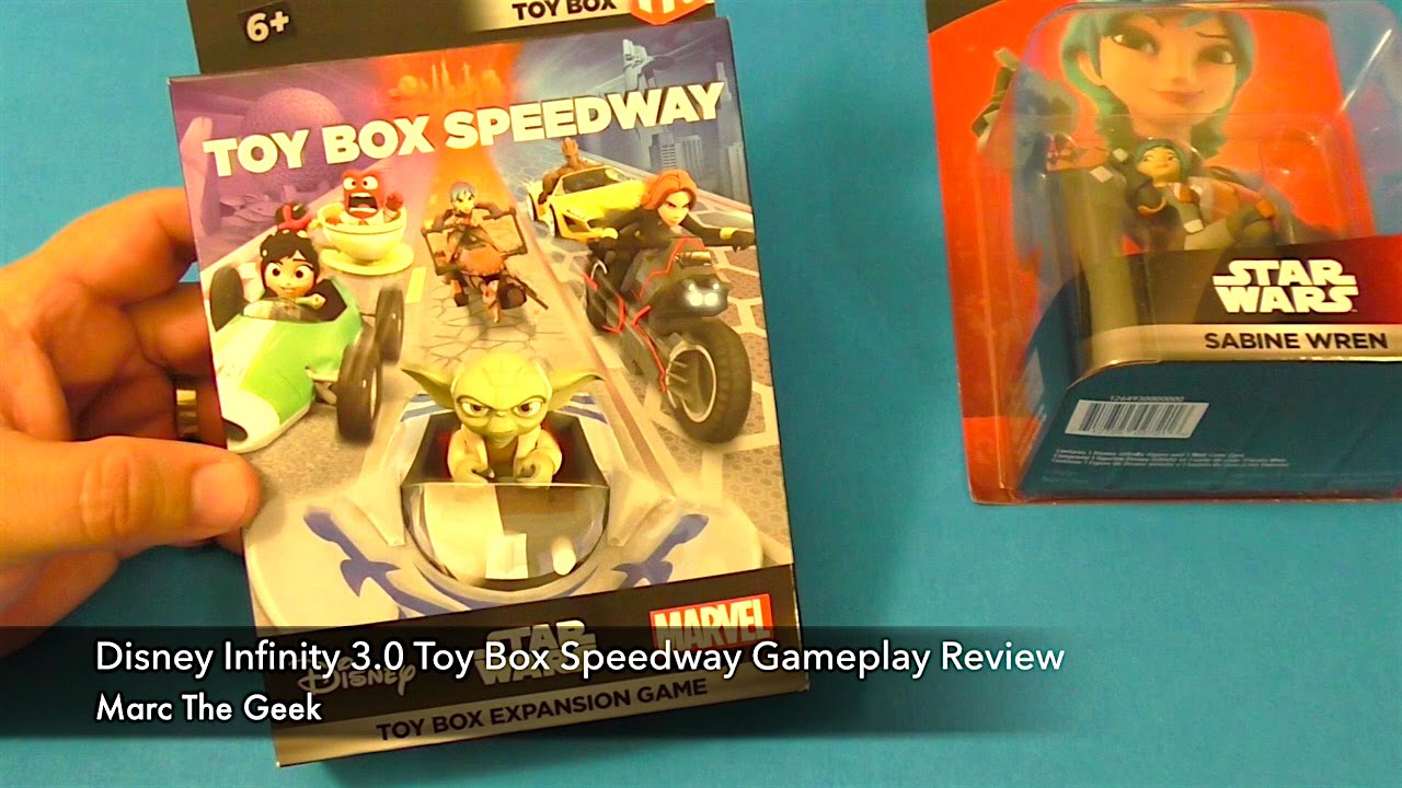 Disney Infinity 3.0 Toy Box Speedway Hands On Gameplay