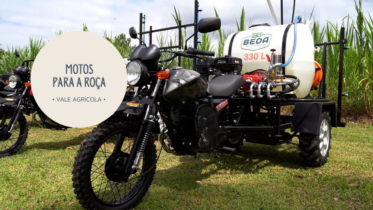 O Djeison transforma motos em maquinário agrícola!