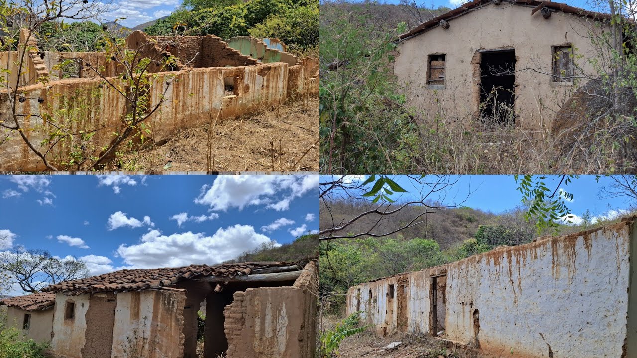 POVOADO ABANDONADO ONDE RESTAM LEMBRANÇAS DE UMA ÉPOCA FELIZ