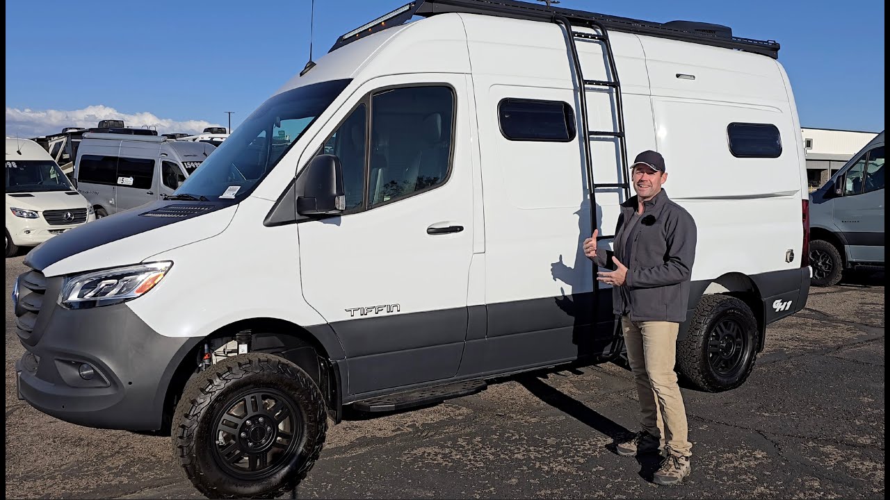 TIFFIN GH1 AWD Overlander 2025 года! Обзор шасси, интерьера и экстерьера Mercedes-Benz Sprinter 2...