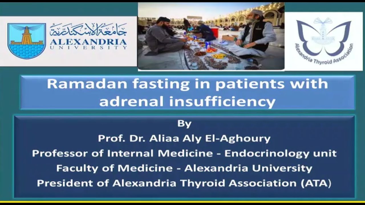 Adrenal insufficiency in Ramadan