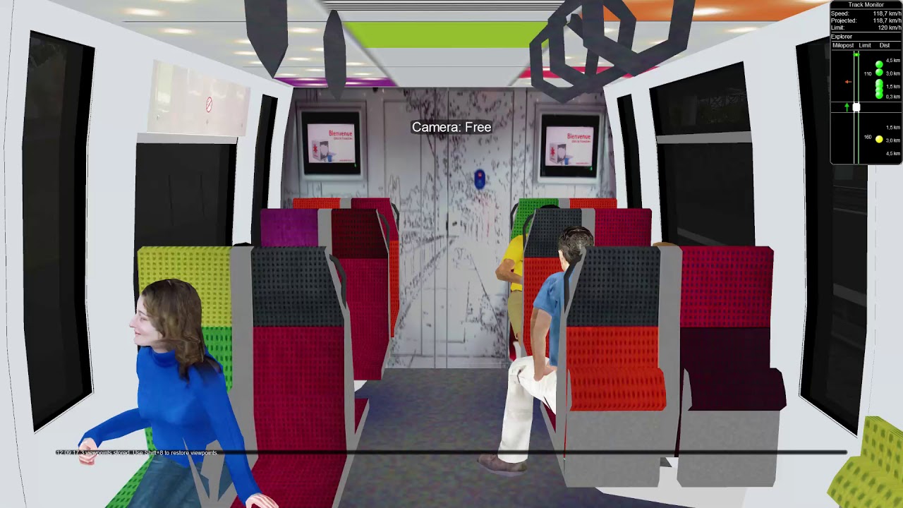 [MSTS] RER B V3 LIGNE K DE PARIS GARE DU NORD A MITRY CLAYE EN NAT