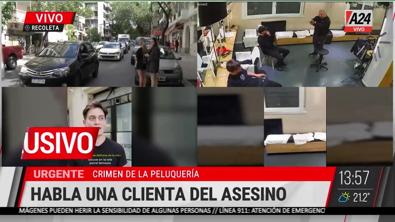 🚨 Crimen del colorista: la testigo que se atendía con el asesino del colorista