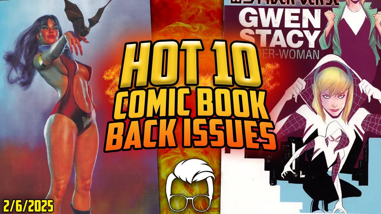 Every Collector Needs At Least ONE Copy 📚🔥Top 10 HOTTEST Comic Book Back Issues!