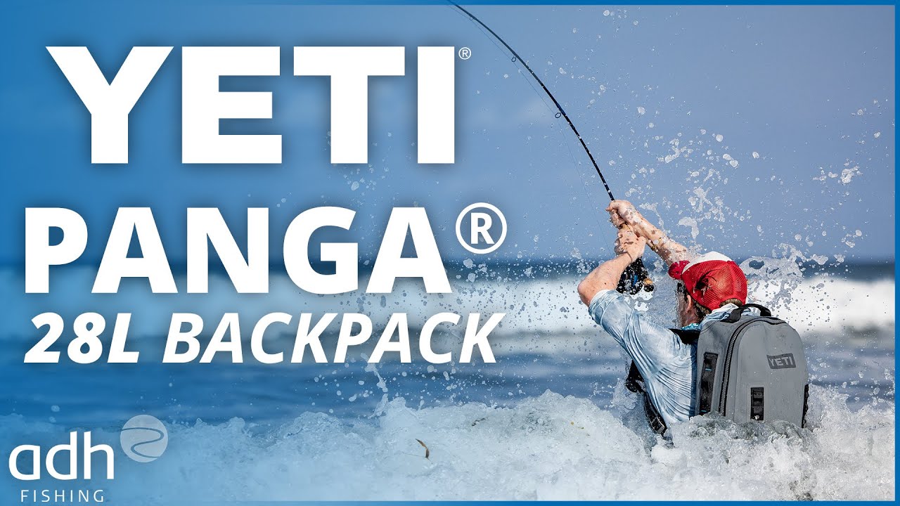 YETI Panga 28L Backpack: wasserdicht, stabil & erweiterbar - der unverwüstliche  Rucksack für Angler