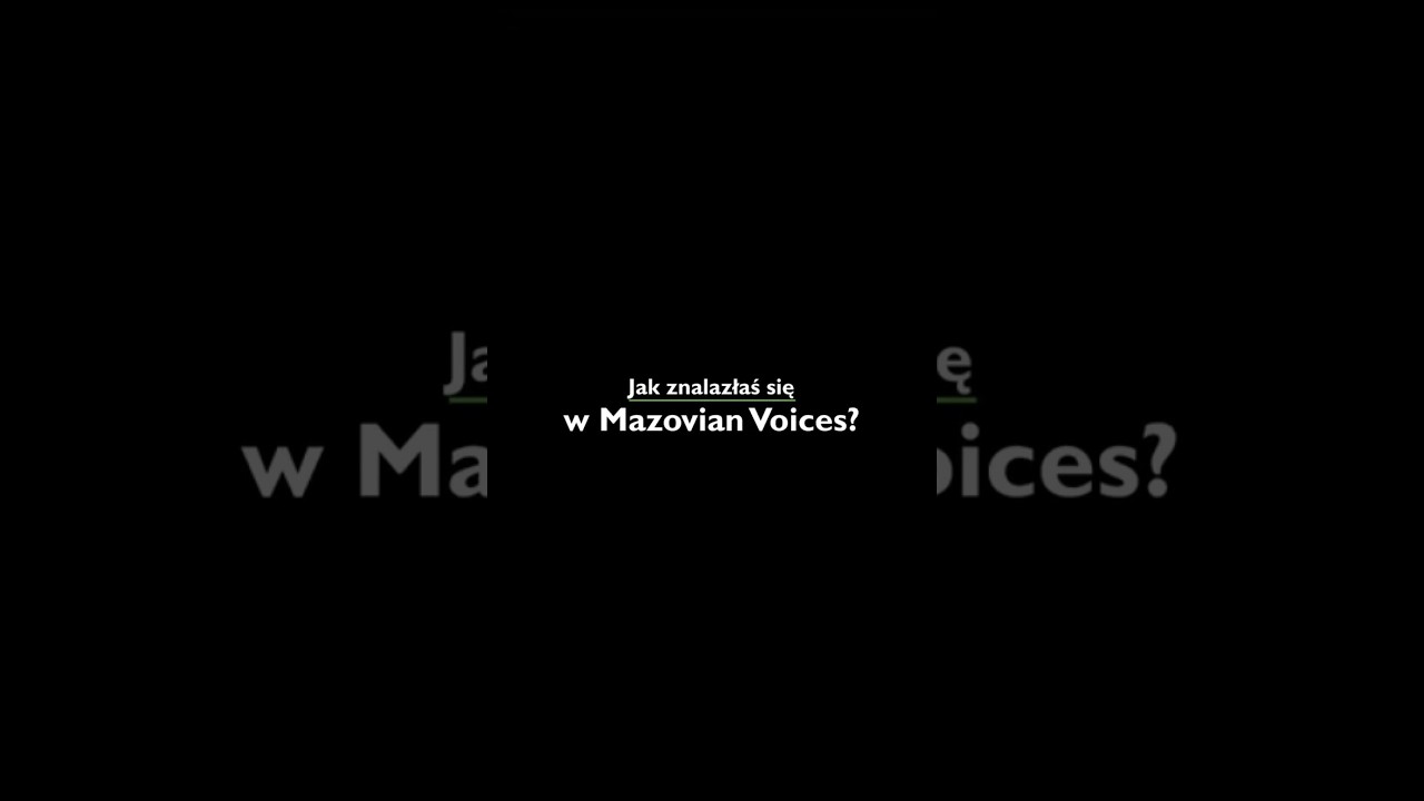 Mazovian Voices #muzyka #mazovianvoices #vocalgroup