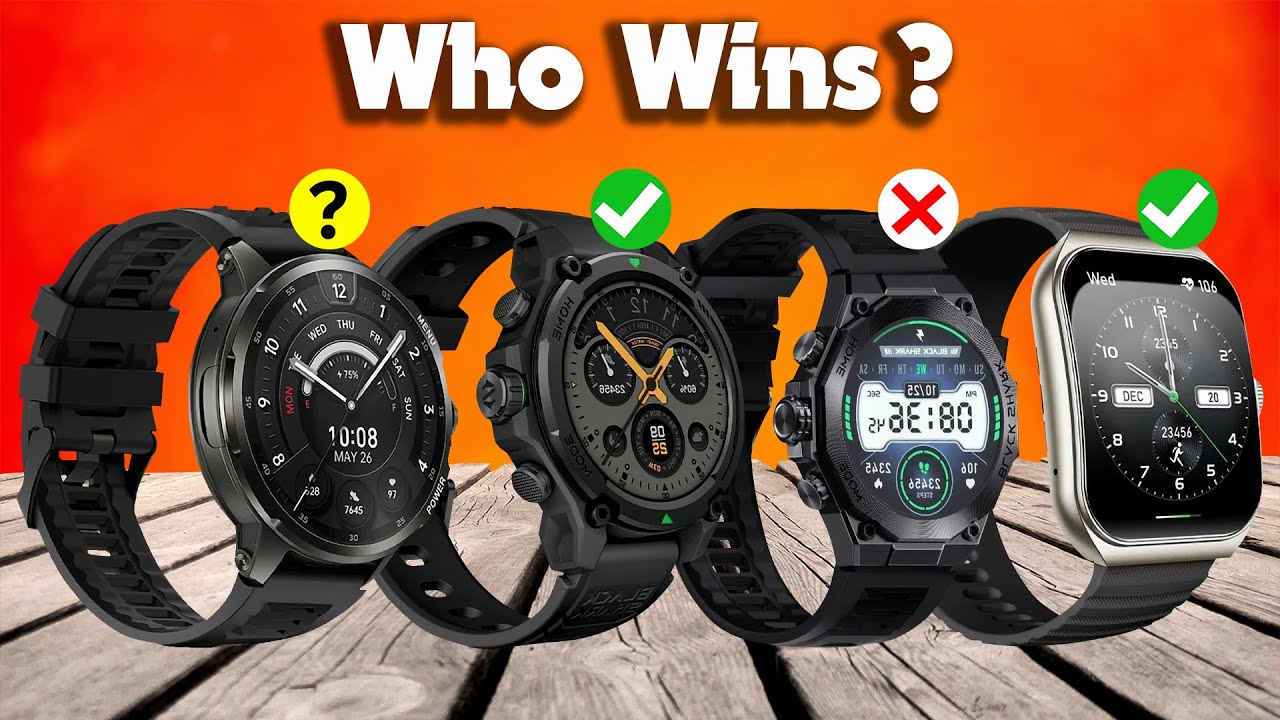 TOP 5 Black Shark Smartwatch | Who Is THE Winner #1?