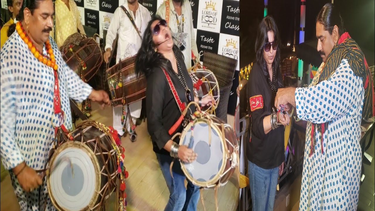 Sain Nasir Dhol At Horeya Asmat Ali(First Pakistani Female Dholi)Birthday Party Part 1