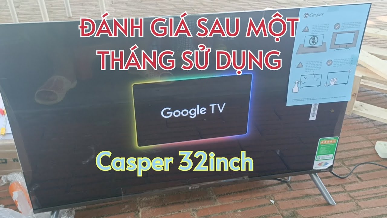 Tivi Casper 32inch giá rẻ dùng một tháng rồi mình đánh giá rất tốt @thichlamuaoffical #caspertivi