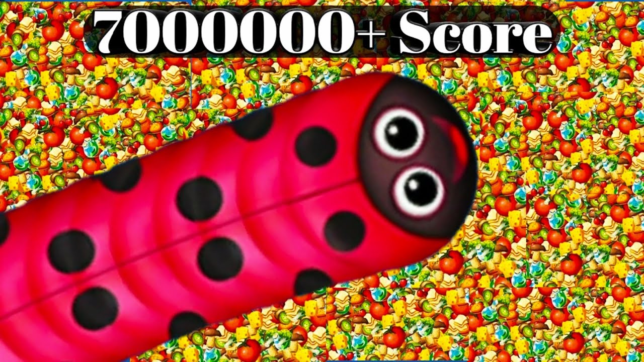 Worms zone io Highest Score 7000000+ | worms zone io World record | wormate io 7000000 Highest Score
