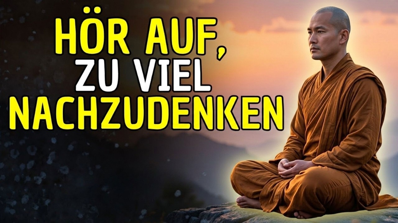🚫 Wenn dein Kopf nicht abschaltet :10 buddhistische Lehren gegen Überdenken | Buddhism
