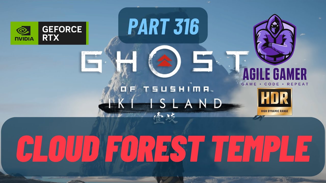 Cloud Forest Temple Iki Island Ghost of Tsushima - Directors Cut - HDR PC Gameplay - Part - 316