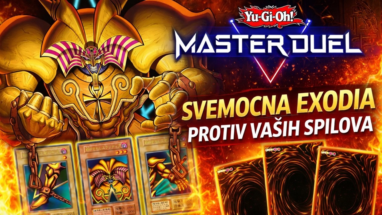🔴YU-GI-OH BALKAN - SVEMOCNA EXODIA - #yugioh #yugiohmasterduel #balkan #srbija #duellinks