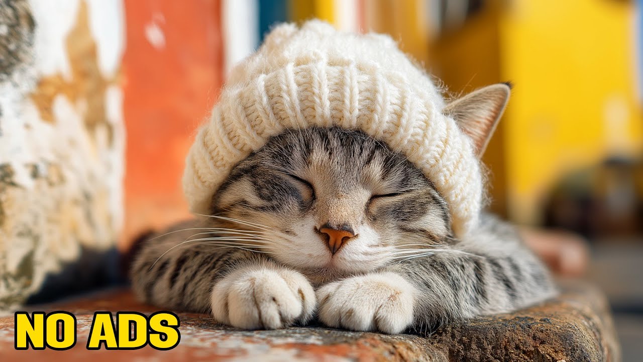 12 Hours Of Calming Music for Cats 😻 Winter Home Silence for Long Stress Free Sleep ❄️🐾Cat TV No Ads