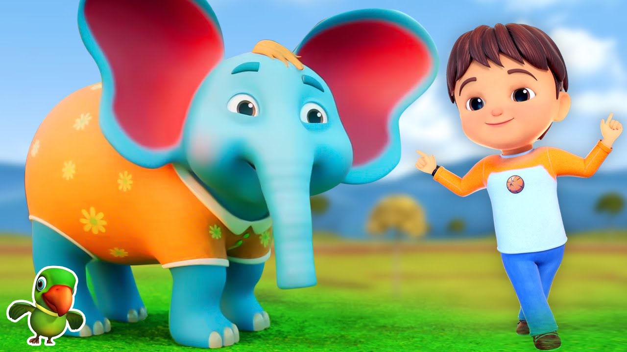 Hathi Ka Bacha, हाथी का बच्चा, Ek Mota Hathi, Ladoo Kids Rhymes for Babies
