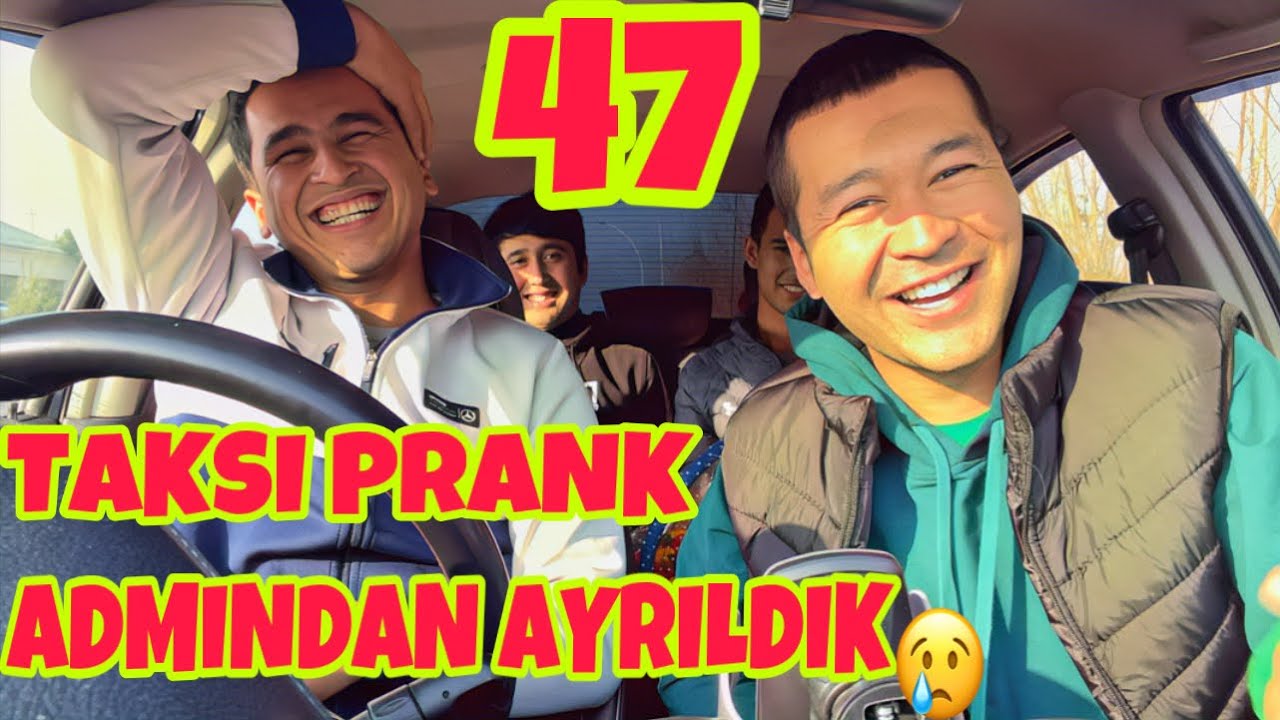 TAKSIDA PRANK#47-Soni😉 Adminim Doston jamoadan ketti🤔