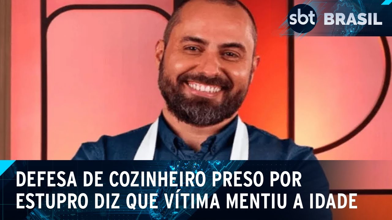 Ex-Masterchef preso por suposto estupro diz que mentiu a idade em aplicativo | SBT Brasil (03/01/25)