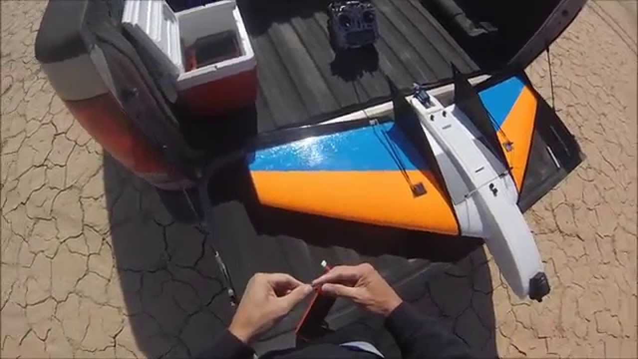 Ritewing Z3 Maiden Pre flight and Maiden LOS Flights with Vector OSD FPV