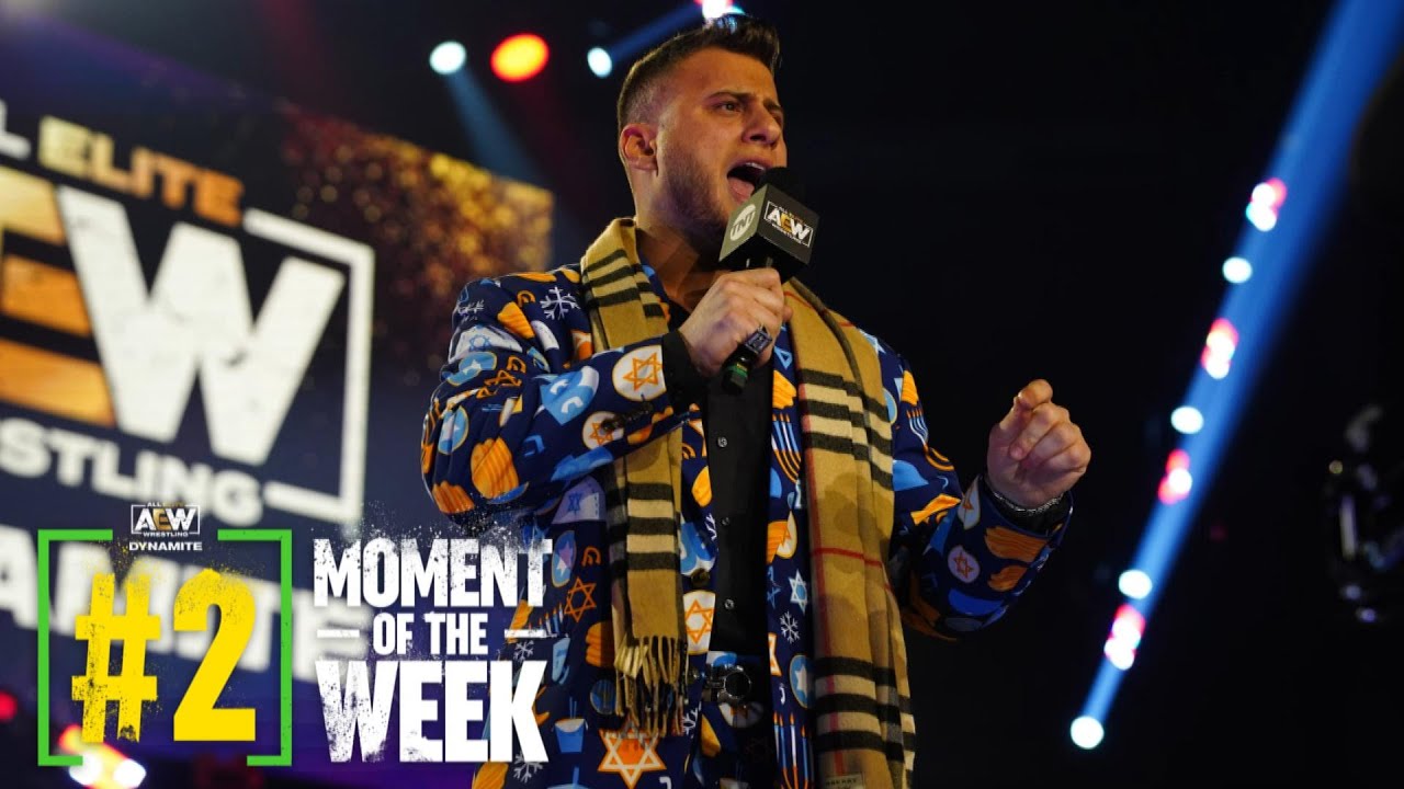 MJF не перестаёт болтать, пока продолжается словесная война с CM Punk | AEW Dynamite, 1 декабря 2...