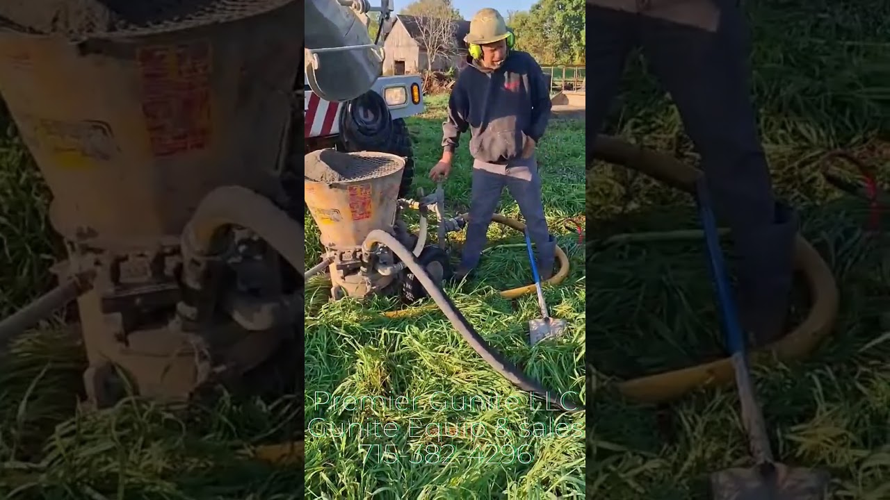 Premier Gunite LLC Equip & Sales  #gunite #reedpumps #construction #premiergunitellc #shotcrete