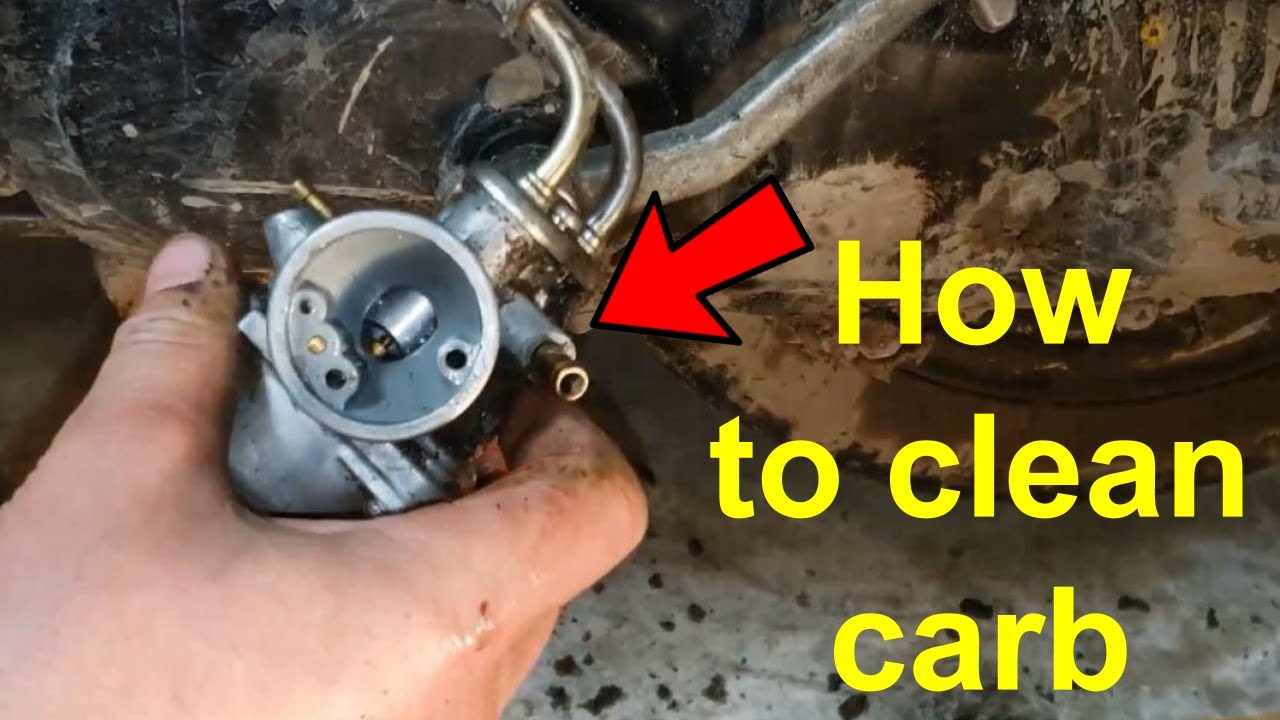 How to clean a carburetor | 2 Stroke Oil Injected Scooter Carb