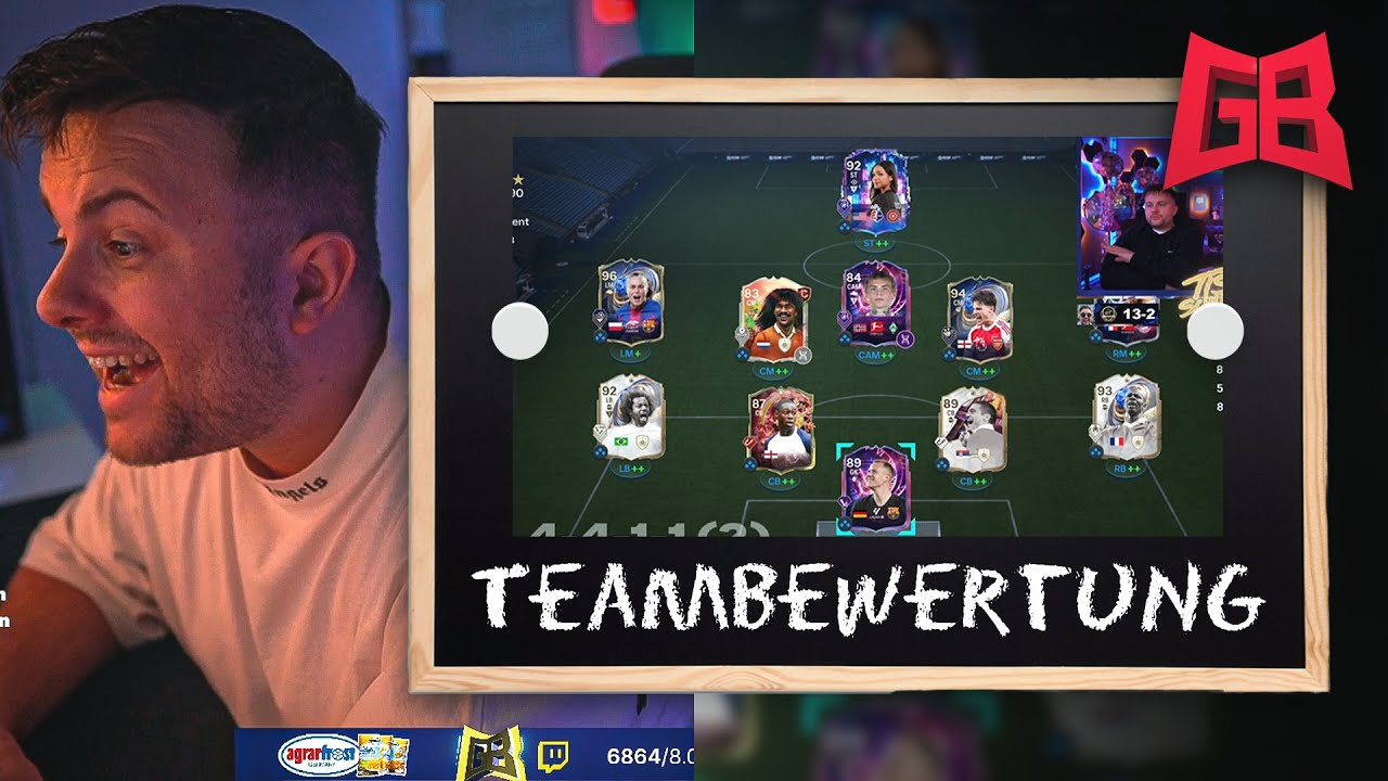 BESTER TOTY im SPIEL ⁉️😱 GamerBrother BEWERTET sein TOTY WEEKEND LEAGUE TEAM 😍