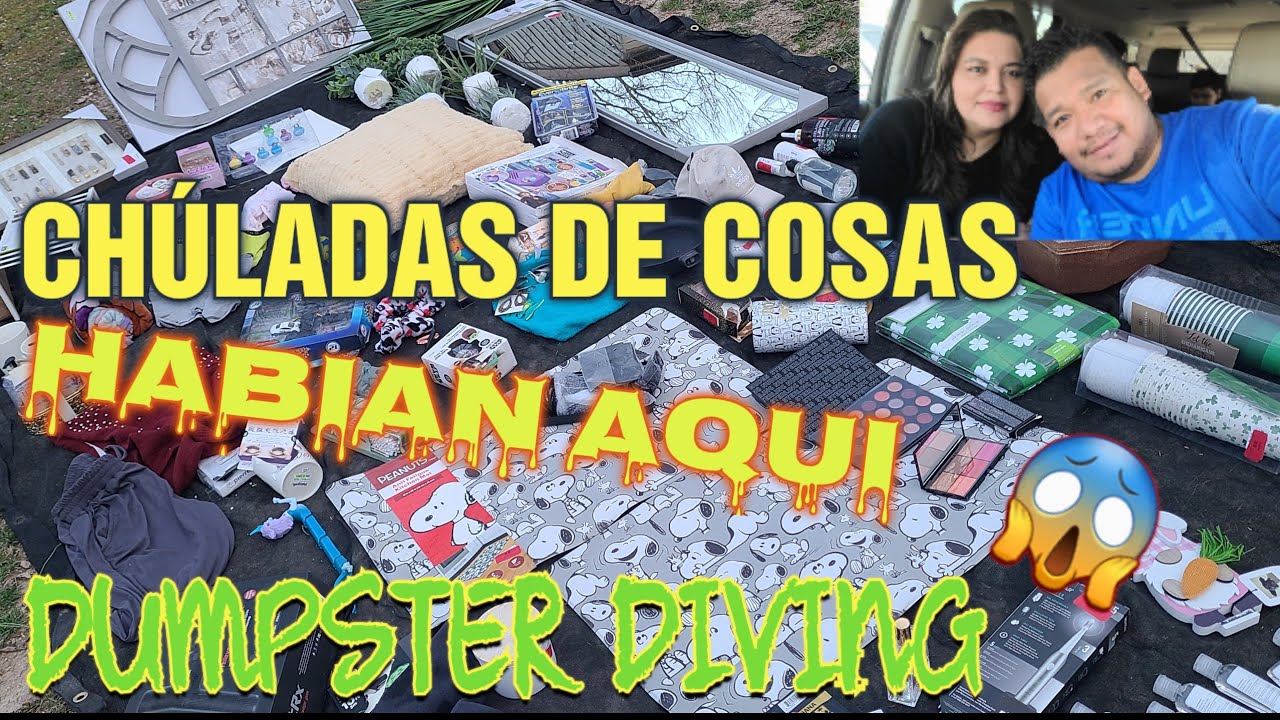 ♻️CHÚLADAS DE COSAS😱 HABÍAN En Estos Dos Dumpster Diving/Lo Que Tiran en USA 🇺🇸Muchisimas
