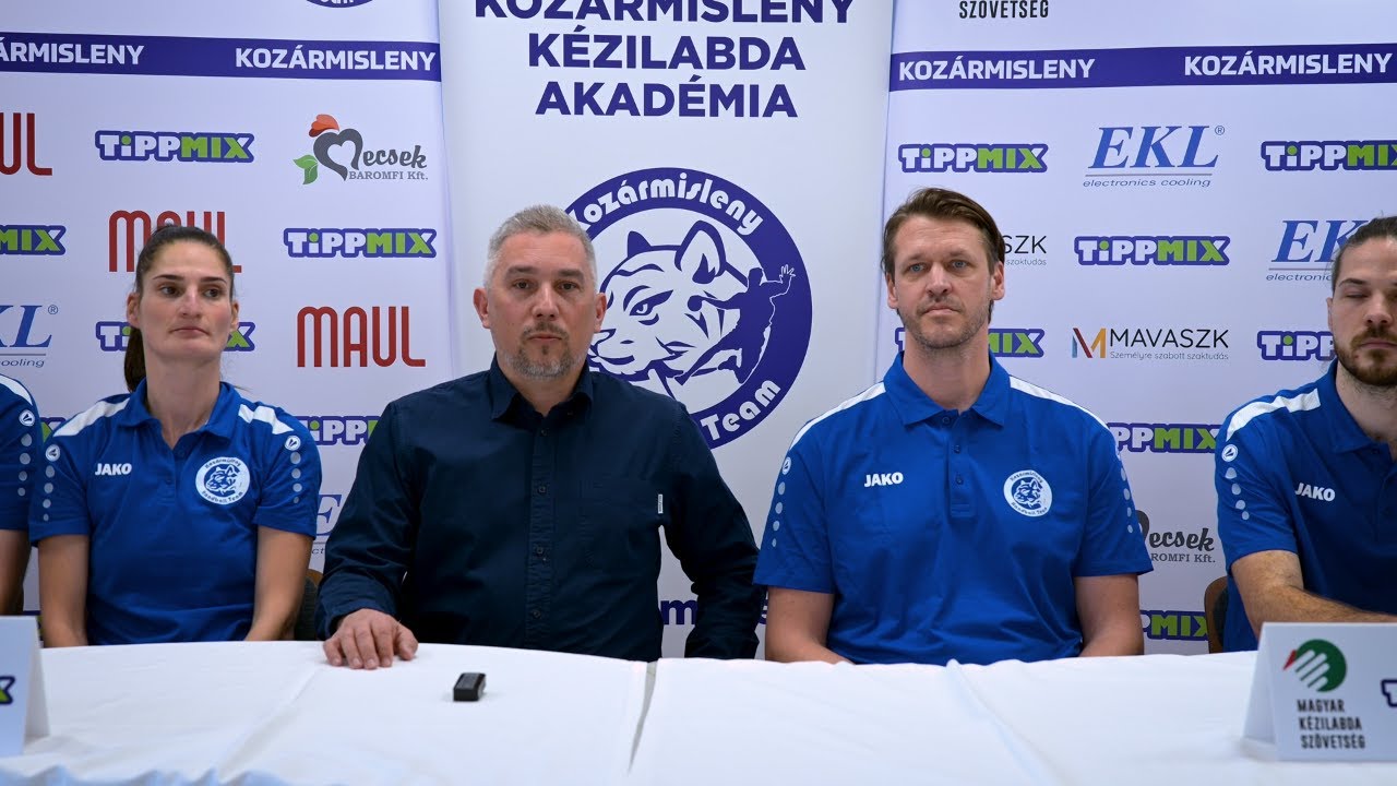 ⎟Sajtótájékoztató⎟Laluska Balázs veszi át az irányítást a 2026/2027-as szezontól