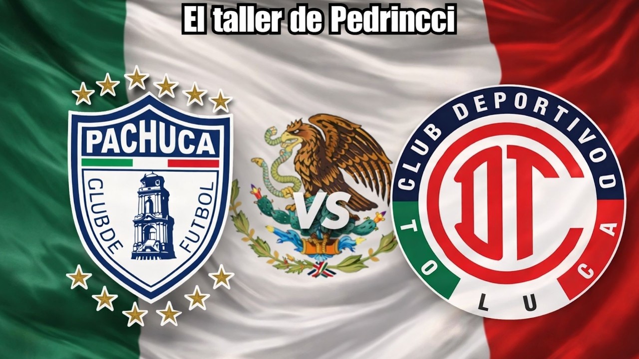 Pachuca Vs Toluca | SIN TARJETAS - Liga MX 🔥⚽ @ElTallerdePedrincci​