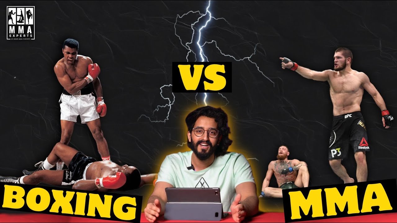 الفنون القتالية المختلطة 🥋VS الملاكمة 🥊