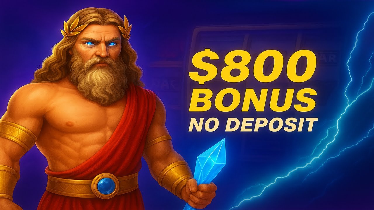 $800 Free Casino Bonus 2025 | No Deposit Required | Exclusive Promo Code