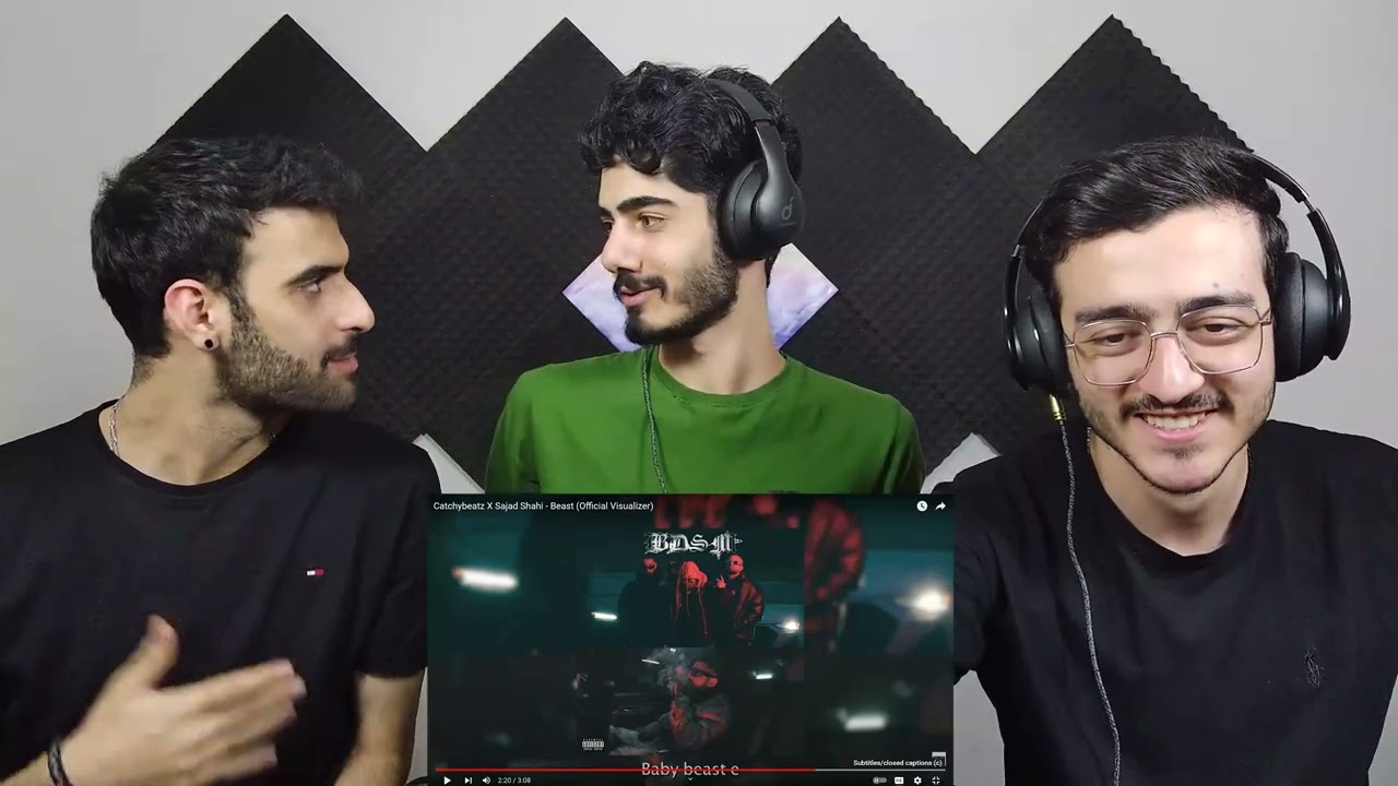 Catchybeatz x Shahi - Beast (Reaction) / ری‌اکشن به موزیک هیولا از آلبوم بی دی اس ام