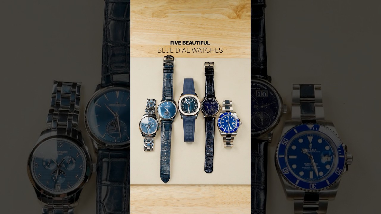 Five Dream Blue Dial Watches - Rolex, Patek and more l SwissWatchExpo