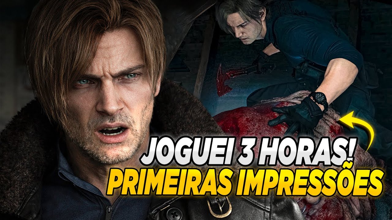 Resident Evil Requiem &ndash; Joguei por 3 HORAS! Gameplay + Primeiras Impress&otilde;es (Sem Spoilers)