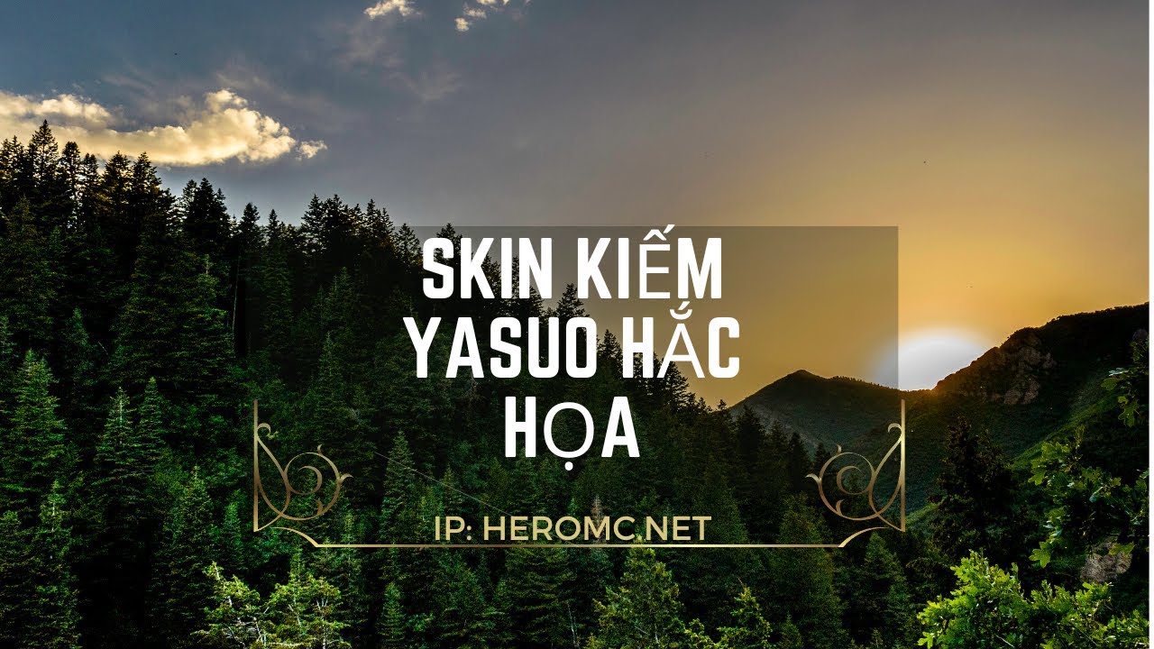 Share pack skin kiếm yasuo hắc họa c&oacute; tiếng| đặc biệt cảm ơn sharklieusieu về pack sound