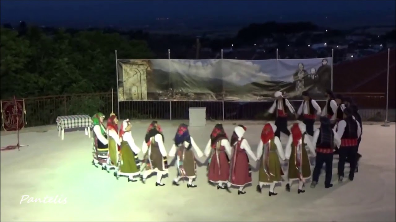 Φεγγάρι μου λαμπρό λαμπρό (Ζωναράδικο, Γαϊτάνι, Κουλουριαστό) Δ.Θράκη - Χορευτικός Όμιλος Ξάνθης