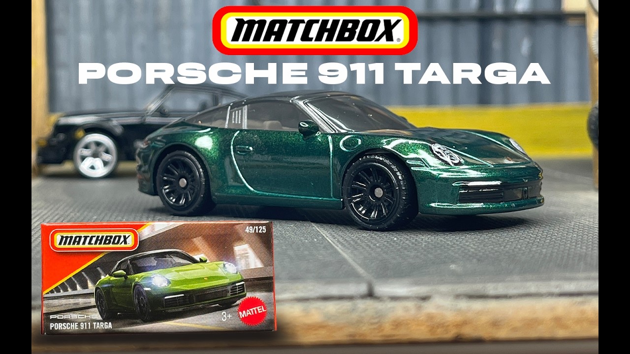 Matchbox Mainline 2026 Porsche 911 Targa | Matchbox back with new box packaging @matchbox