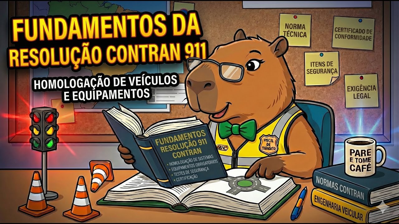 Fundamentos Resolução CONTRAN 911 para Concursos