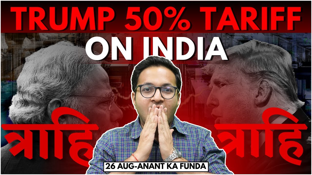 Stock market crash - Trump 50% tariff on India