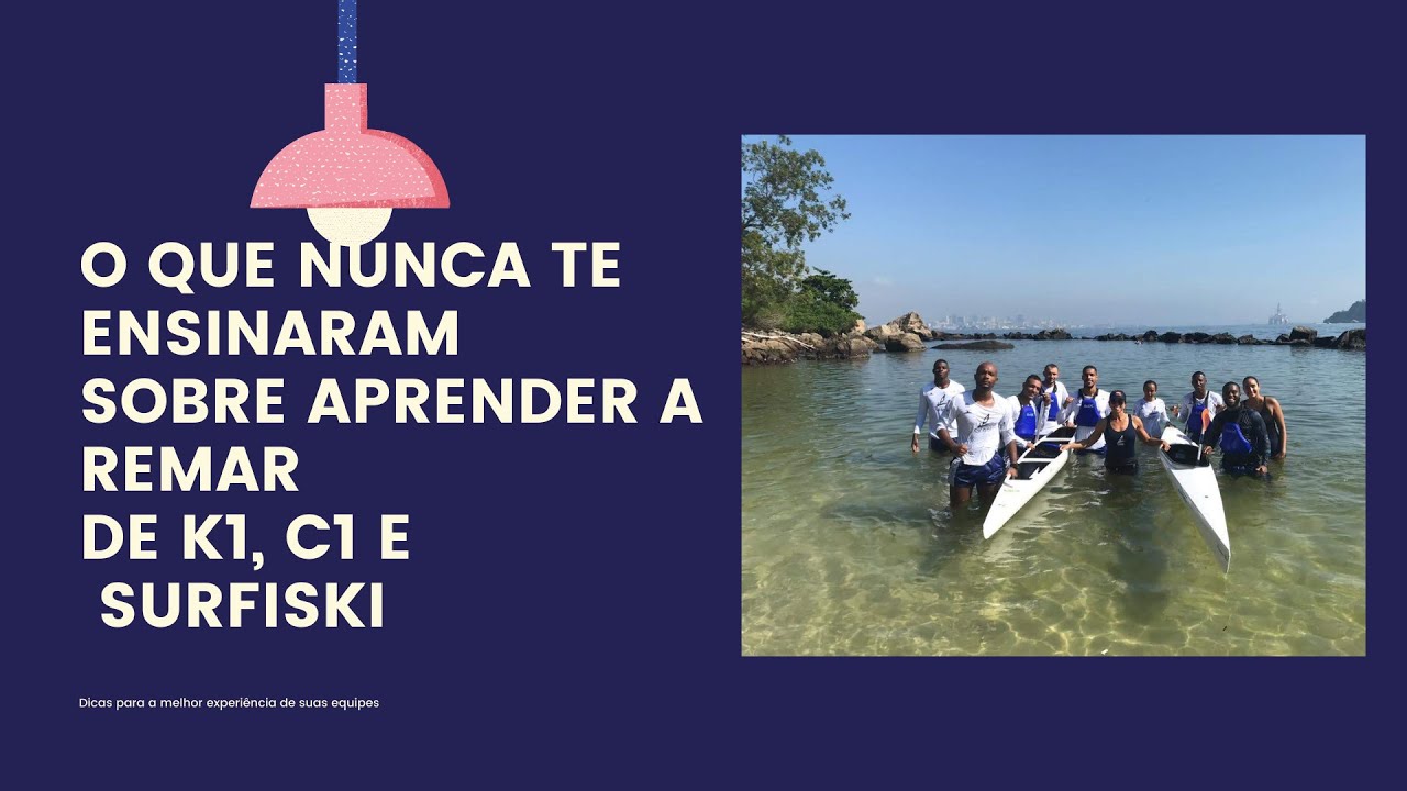 O que nunca te ensinaram ao aprender a remar de k1,c1 e surfiski.