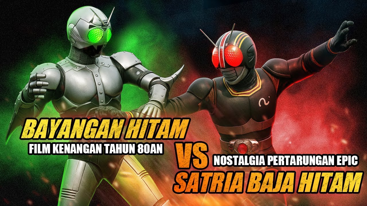 Black vs Shadowmoon — Pertarungan Legendaris Satria Baja Hitam yang Bikin Merinding!