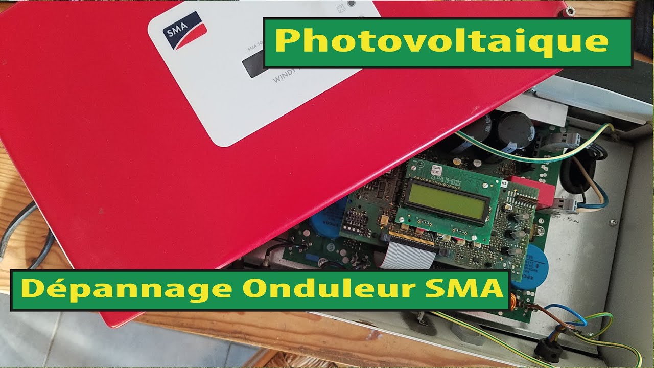 d&eacute;pannage onduleur SMA windy boy