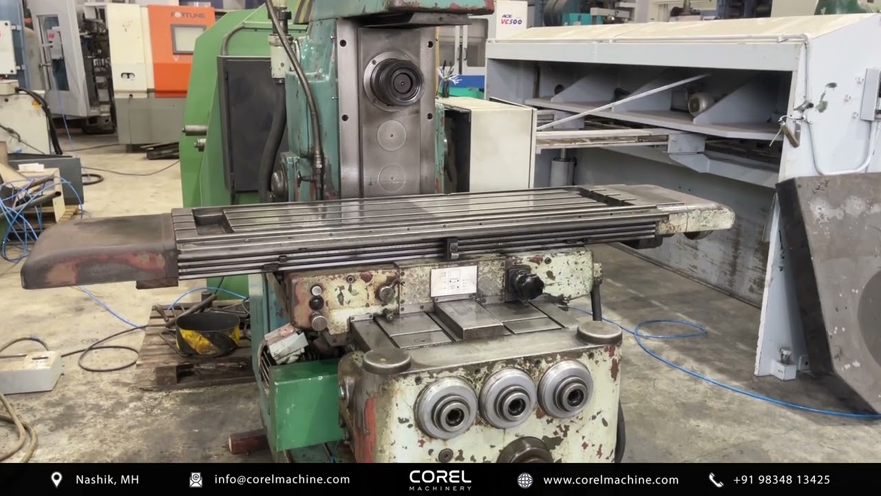TOS HORIZONTAL MILLING MACHINE #1