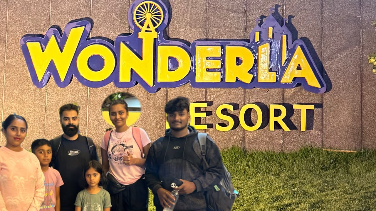 WONDERLA for the first time 💃|| with ನಮ್ಮ ಹಾಸನ ಜನ ✨|| wonderla hogavru don’t miss this video 🫡